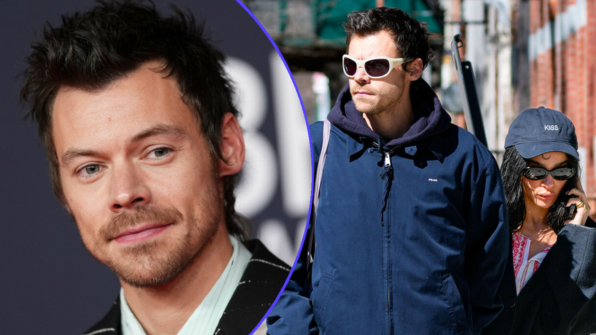 Harry Styles i Zoë Kravitz się zaręczyli? Wielki pierścionek na palcu