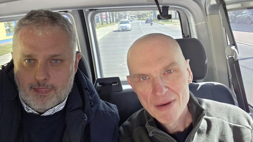 Bartosz Wieliński i Andrzej Poczobut
