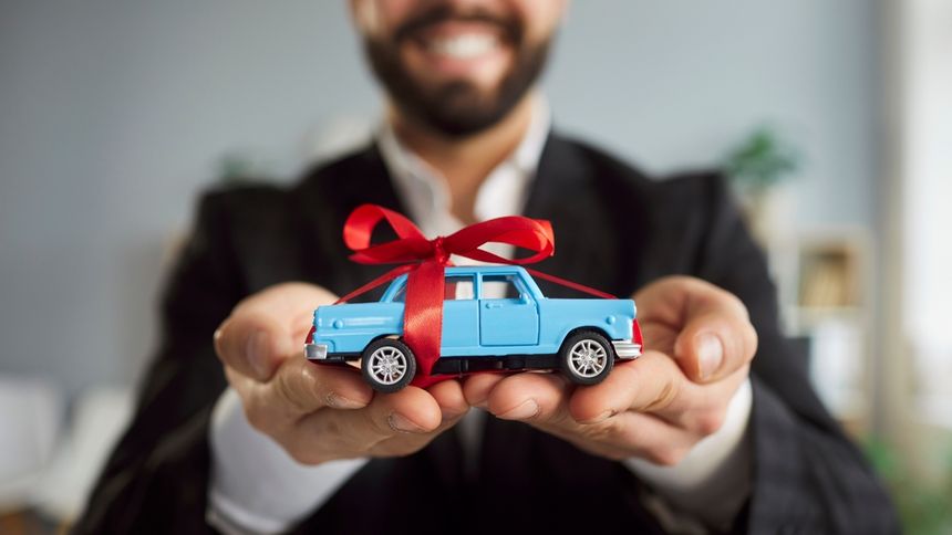 auto w prezencie