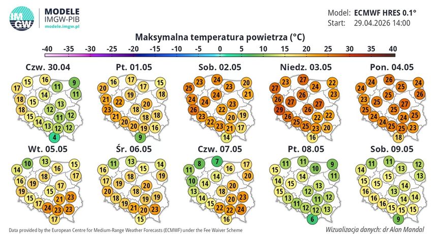mapa pogodowa