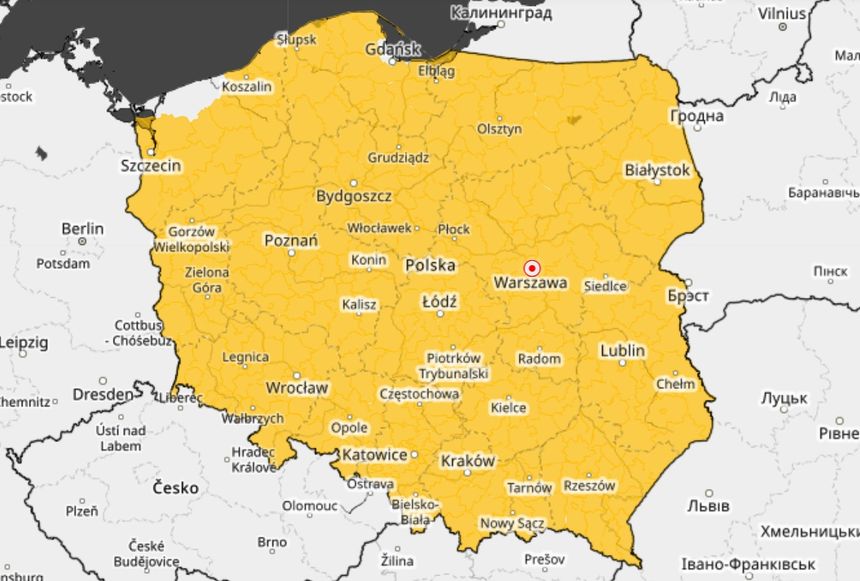 mapa pogodowa