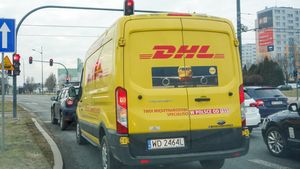 DHL, przesyłki kurierskie