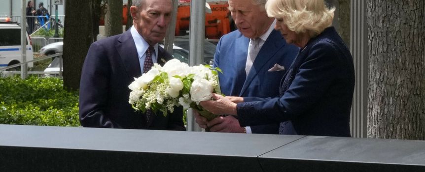 Król Karol III z małżonką w Nowym Jorku