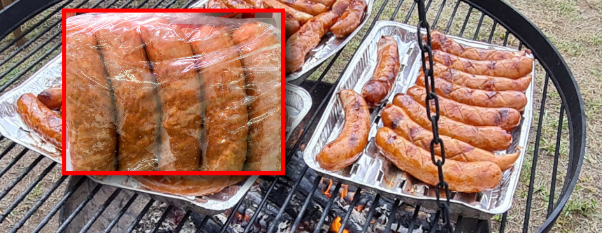 Kiełbasa na grilla w majówkę