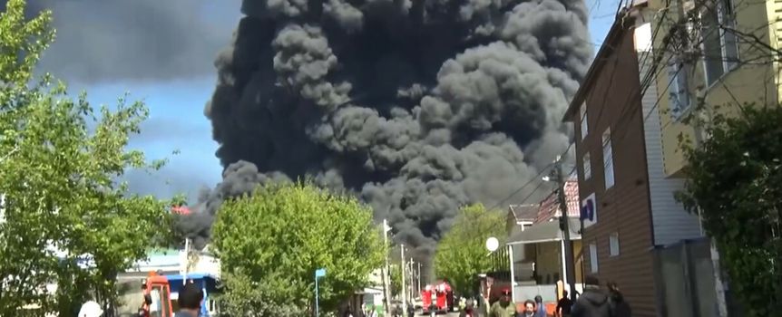 Atak ukraińskich dronów na rafinerię w Tuapse