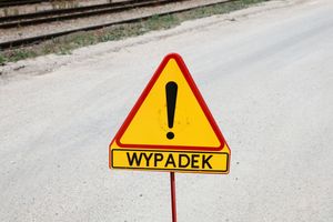 Wypadek na przejeździe kolejowym