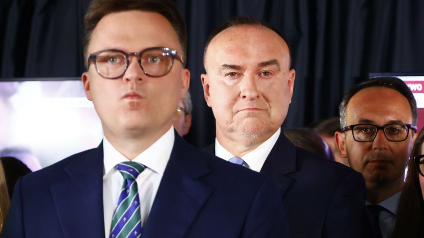 Szymon Hołownia i Michał Kobosko