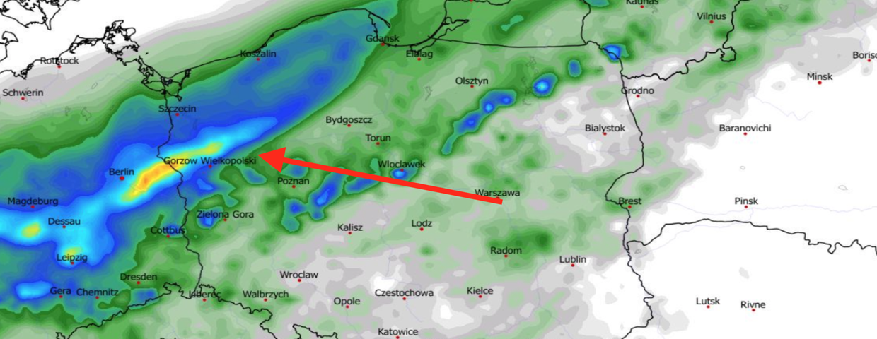 Suma opadów w ciągu 24 h 06.05