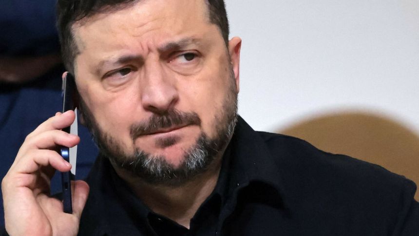 Prezydent Ukrainy Wołodymyr Zełenski