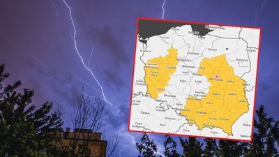 Alerty burzowe, zbliża się załamanie pogody. Pokazano mapę zagrożeń