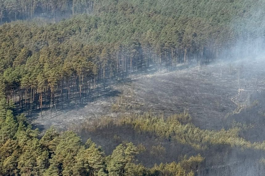 Pożar na Lubelszczyźnie