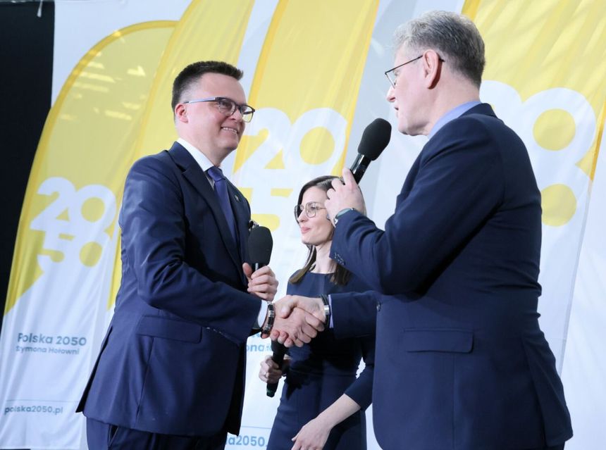Szymon Hołownia i Maciej Żywno