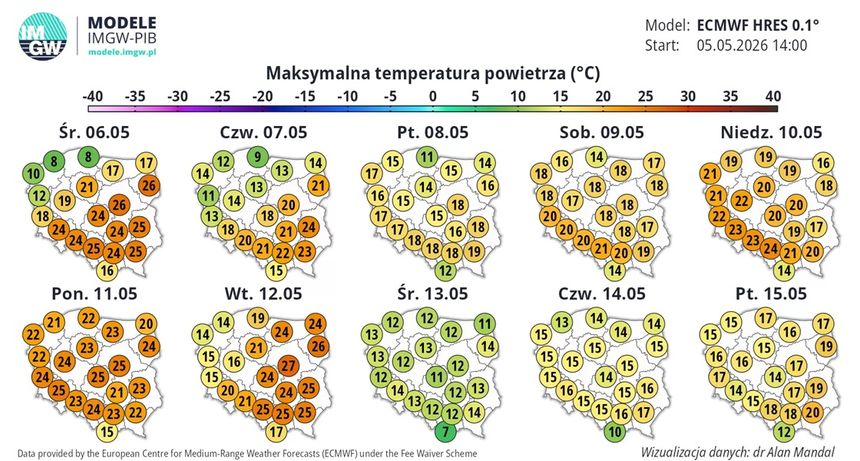 mapa pogodowa