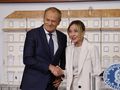 Donald Tusk i Giorgia Meloni