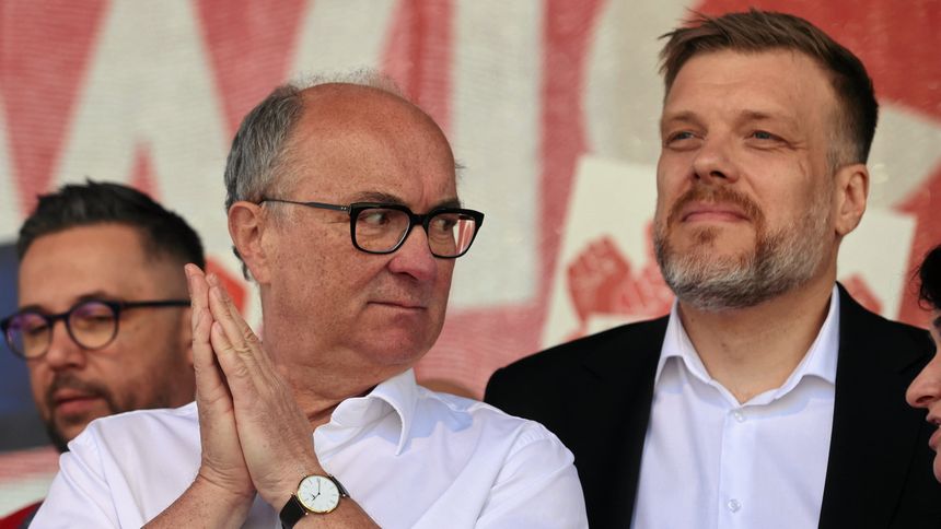 Włodzimierz Czarzasty i Adrian Zandberg