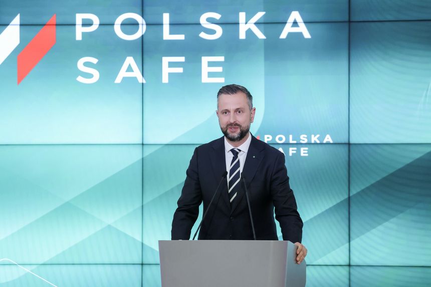  Podpisanie umowy SAFE, Władysław Kosiniak-Kamysz minister obrony narodowej