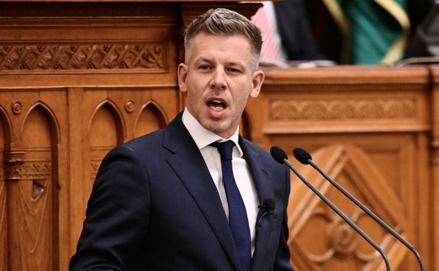 Premier Węgier Peter Magyar