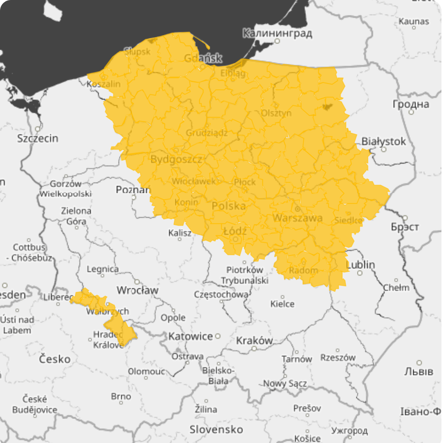 Ostrzeżenia IMGW