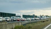 Korek na autostradzie A2 (zdjęcie ilustracyjne)