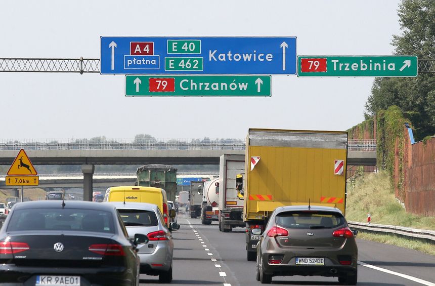 Autostrada A4 na Śląsku