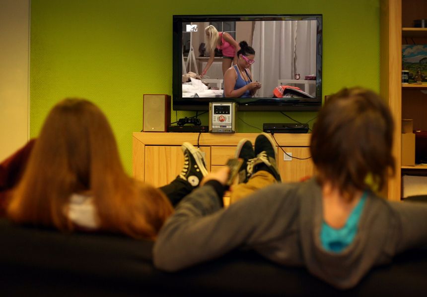 Oglądanie telewizji 