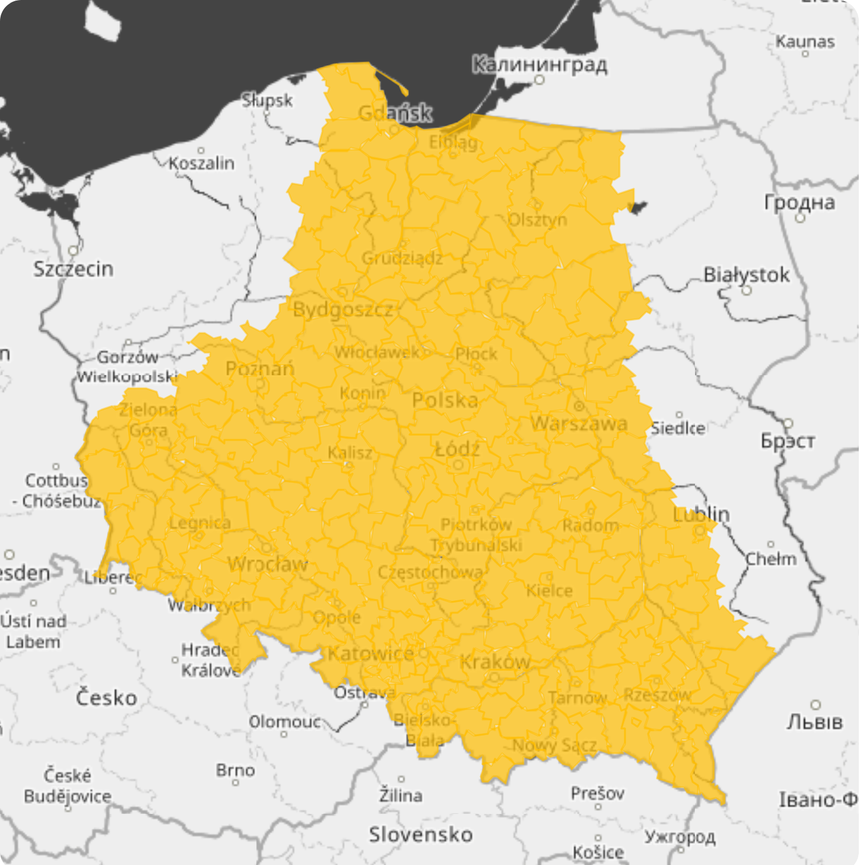 Ostrzeżenia IMGW