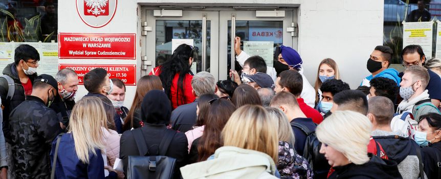 Mazowiecki Urząd Wojewódzki w Warszawie. Wydział Spraw Cudzoziemców