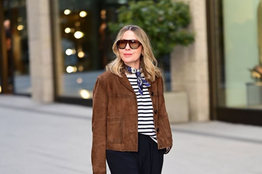 influencerka w stylowym outficie