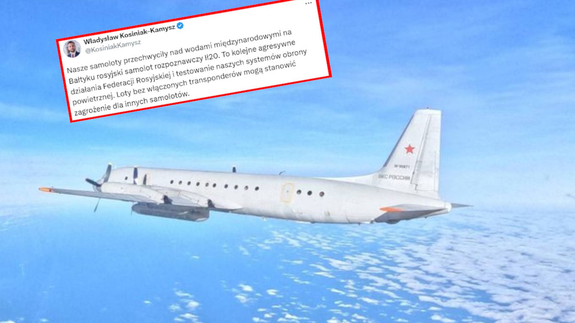 Polskie myśliwce przechwyciły rosyjski Ił-20 nad Bałtykiem — image 2