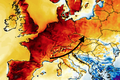 Anomalia temperatury mierzona na wysokości 2 m nad powierzchnią gruntu 22.05