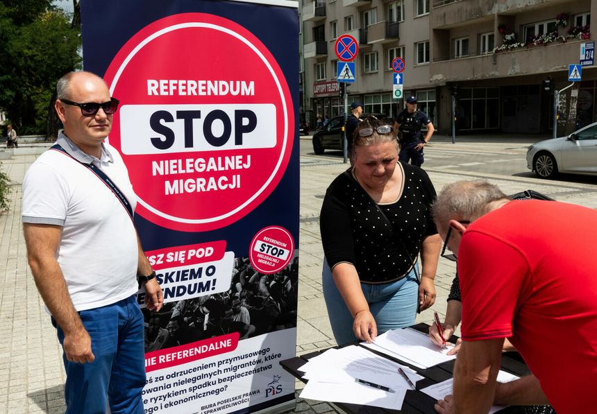 PiS chce referendum ws nielegalnej migracji