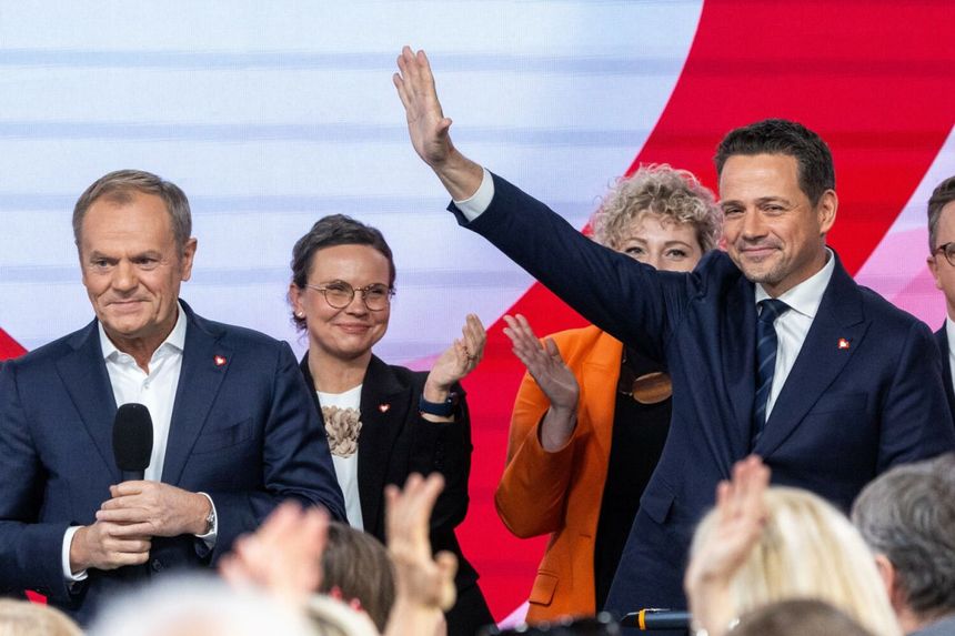 Donald Tusk i Rafał Trzaskowski