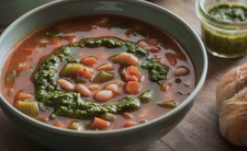 Sardinian minestrone, zdrowa zupa z Włoch