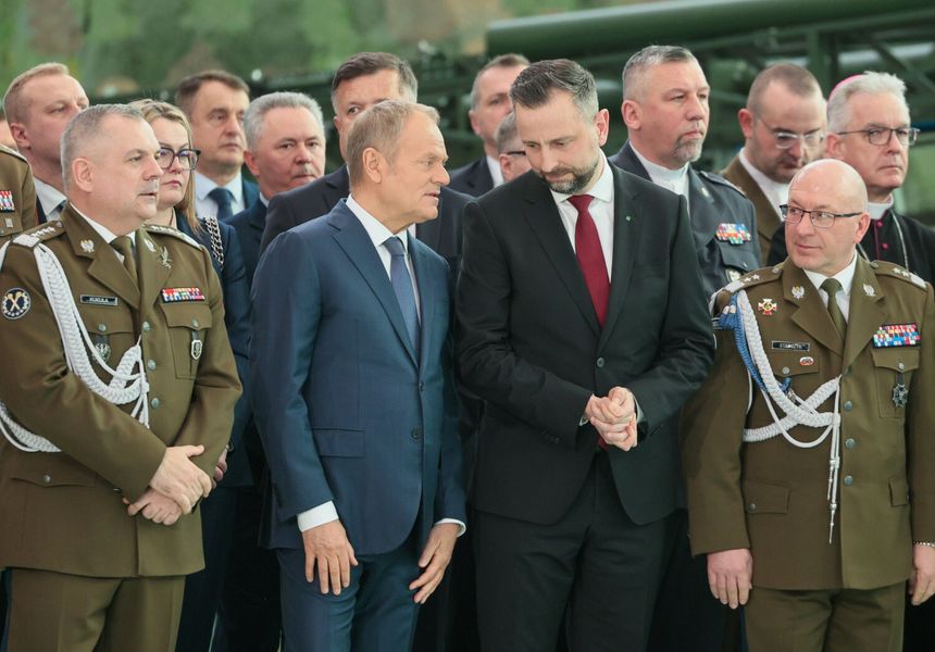 Premier Donald Tusk i szef MON Władysław Kosiniak-Kamysz