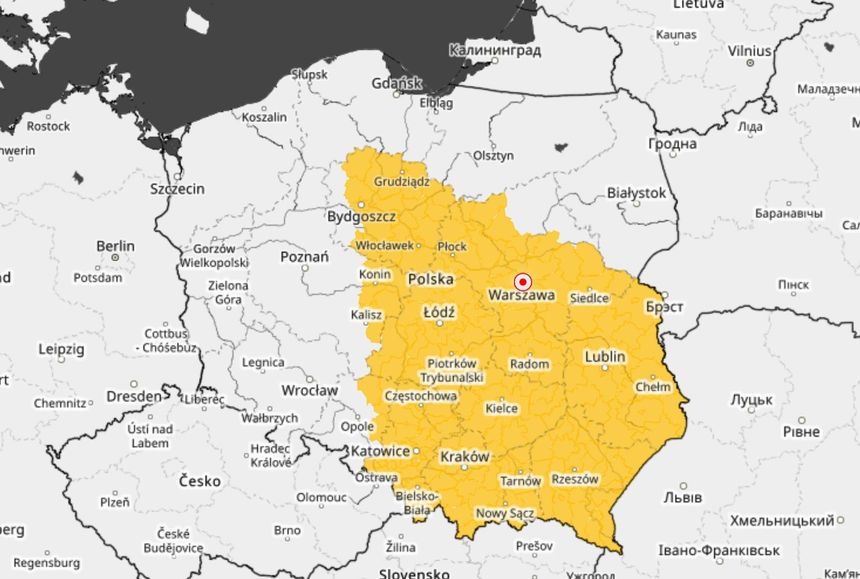 ostrzeżenia IMGW