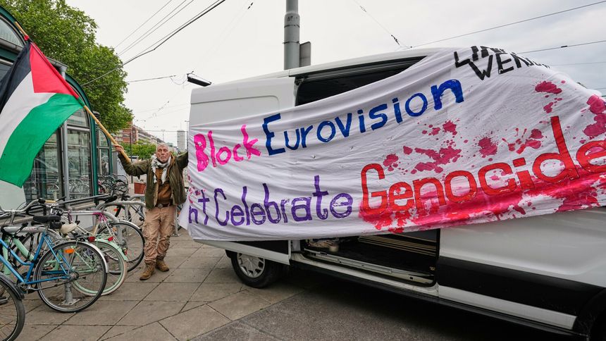 Protest przeciwko Eurowizji