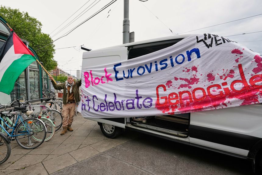 Protest przeciwko Eurowizji