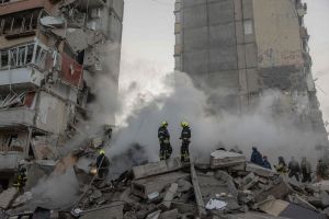 Rosyjski atak na Kijów