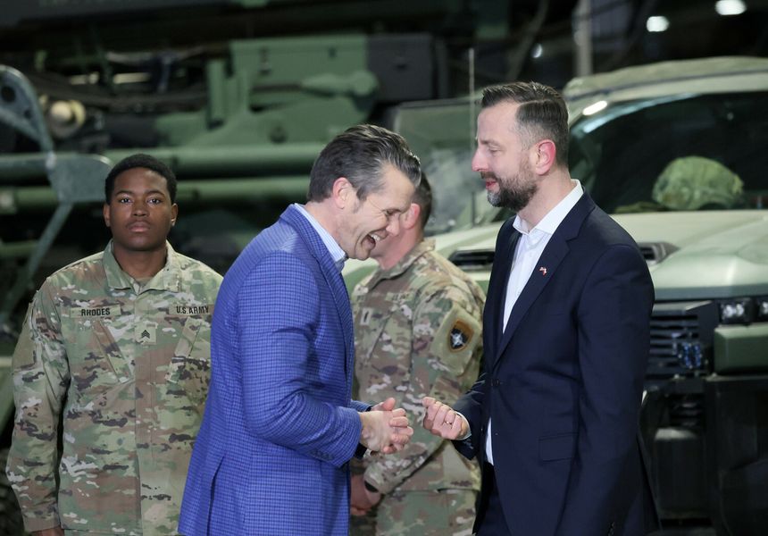 Sekretarz wojny USA Pete Hegseth z wizytą w Polsce