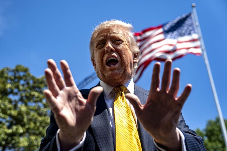 Prezydent USA Donald Trump