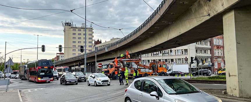 Paraliż tramwajów w Gdańsku