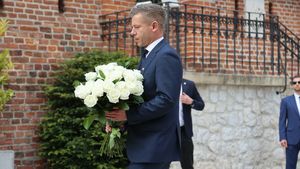Peter Magyar w Krakowie