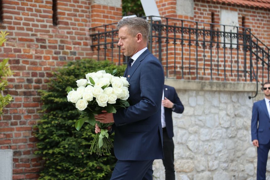 Peter Magyar w Krakowie