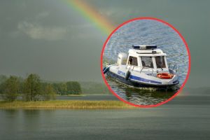 Poszukiwanie na jeziorze