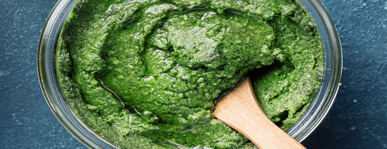 Pesto z pokrzywy