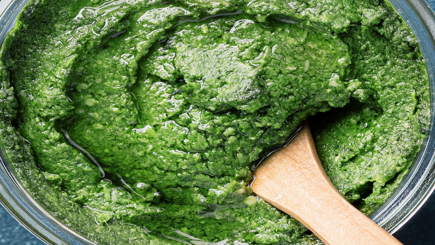 Pesto z pokrzywy