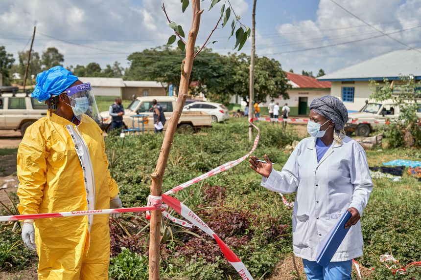 Wirus Ebola w Afryce