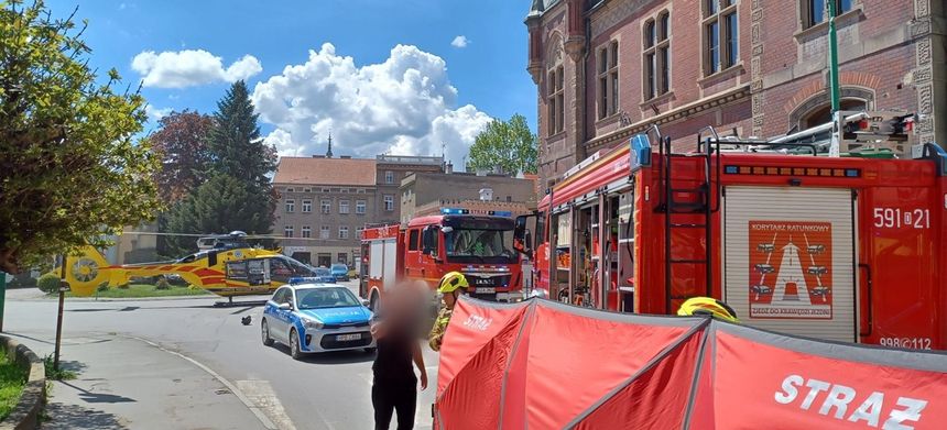 wypadek w Ząbkowicach Śląskich