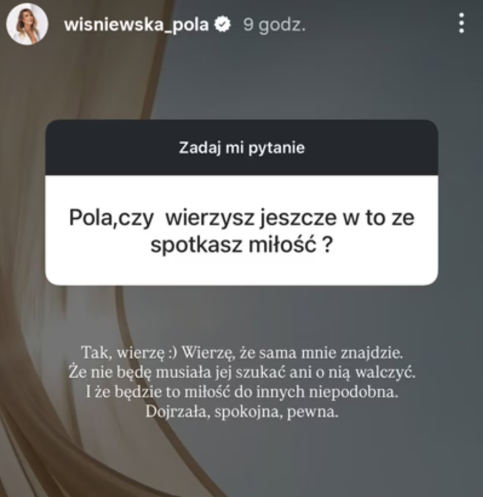 Pola otwarta na nową miłość po rozwodzie z Michałem Wiśniewskim