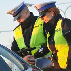Kontrola policji - materiał poglądowy